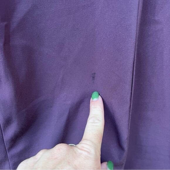 Torrid Drape front Blazer Single Button Mauve Purple Flint Size 2 item 11925875 - Picture 7 of 10